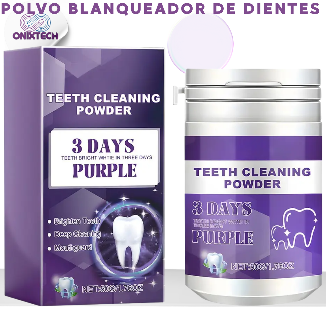 POLVO BLANQUEADOR DE DIENTES